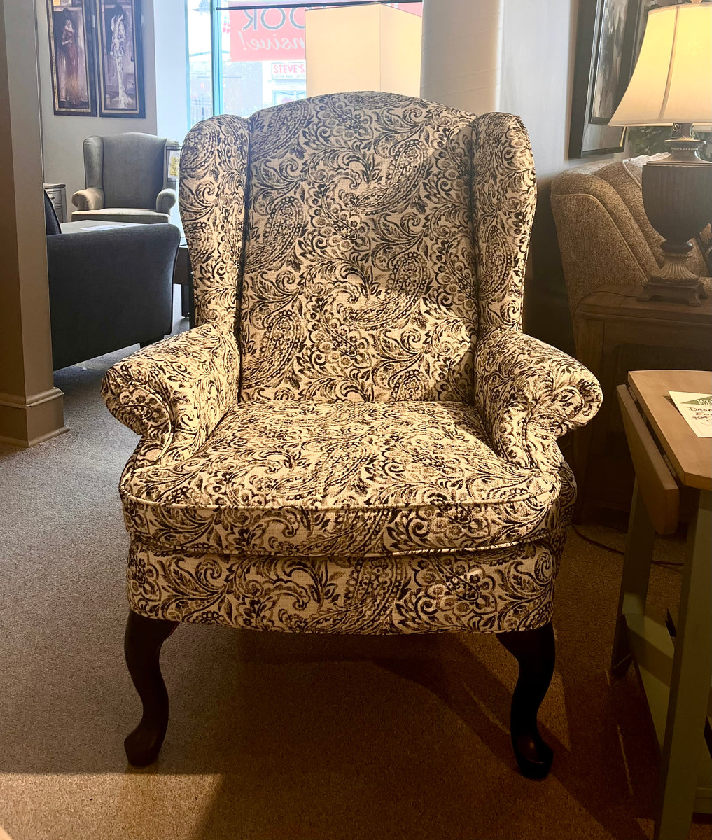 Sylivia Wingback chair Wilson Furniture Oshawa