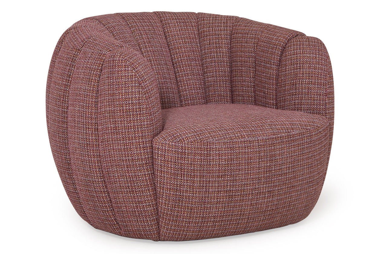 Glove lounge accent chair