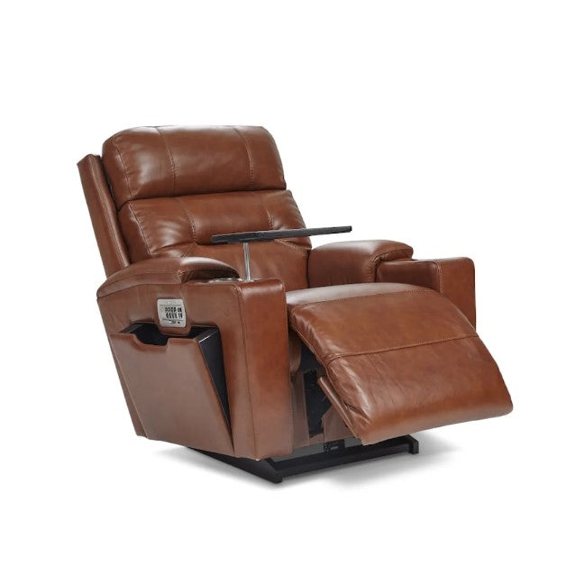 La-Z-boy Neo power Leather  recliner w/ lumbar, headrest & more