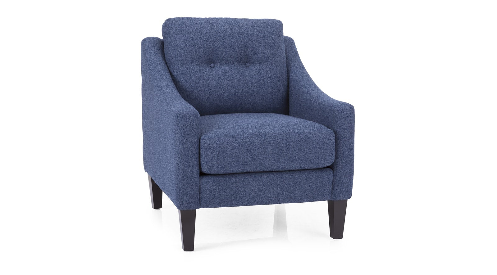 Slimline Sloped Arm Accent Chair