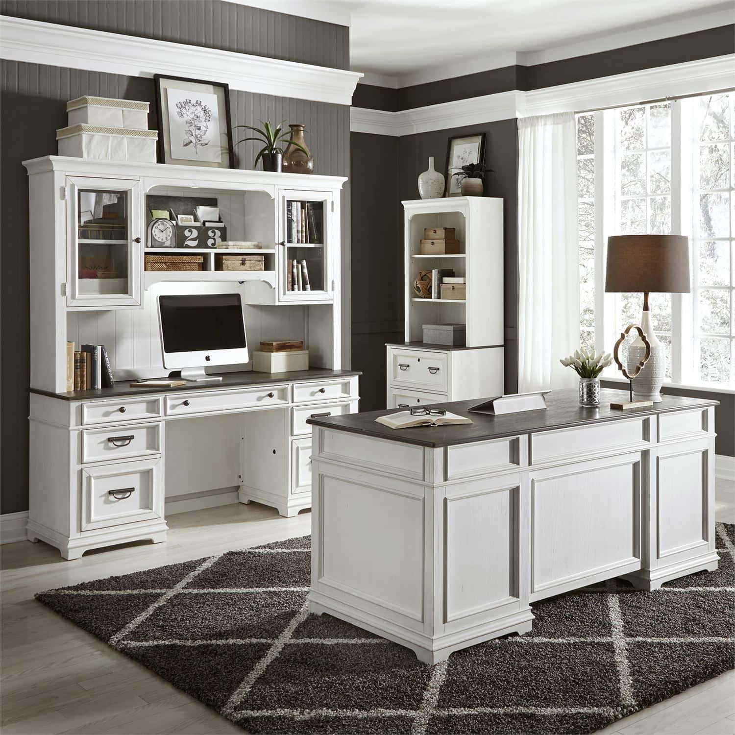 Two Tone Home Office