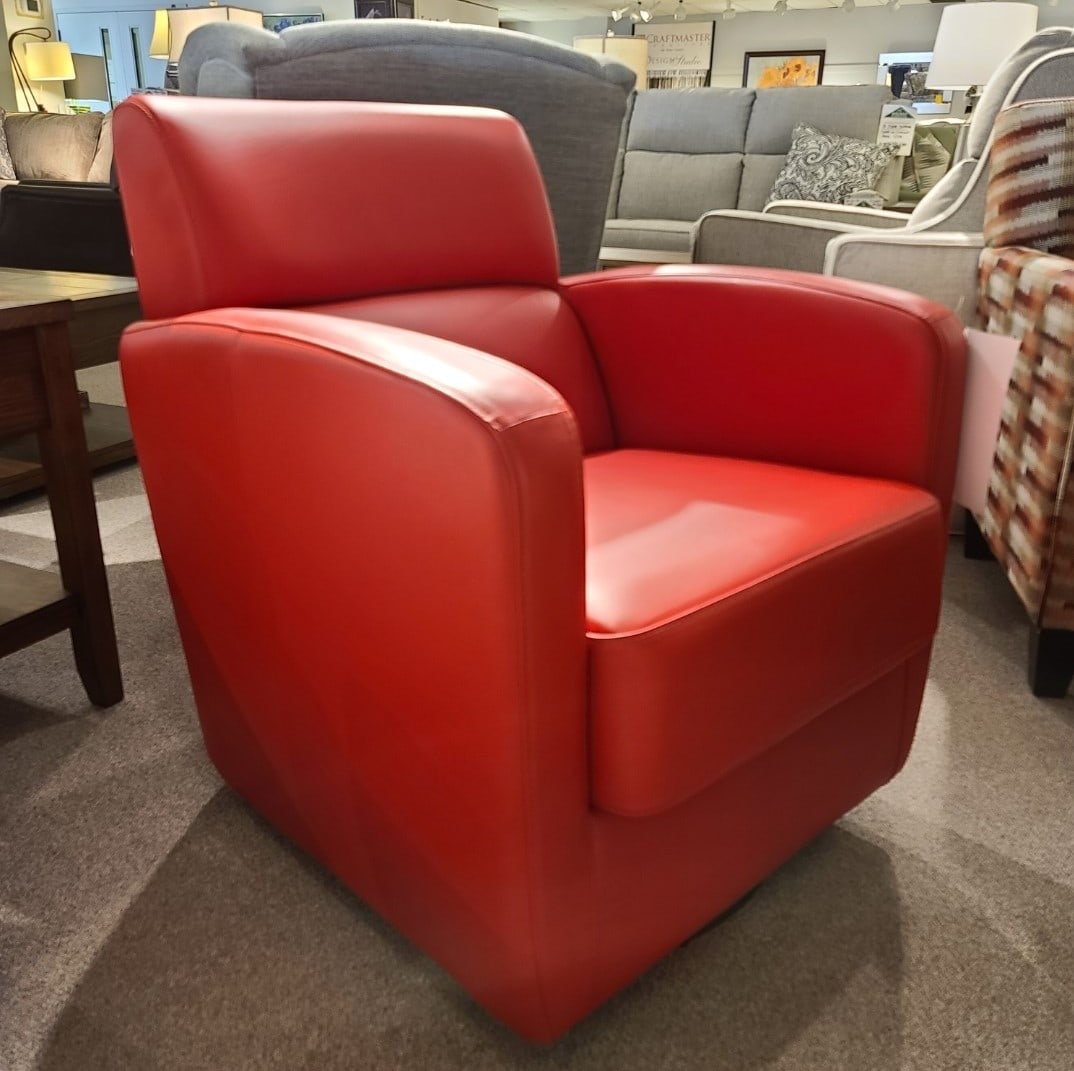 All Leather Swivel Glider Chair Wilson Furniture Oshawa