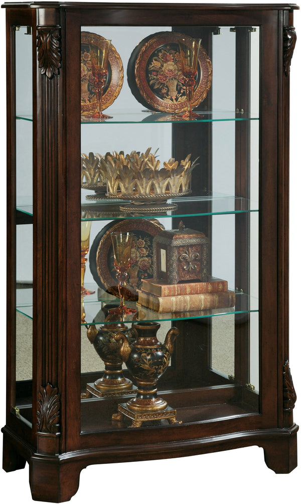 Mantel Curio Cabinet