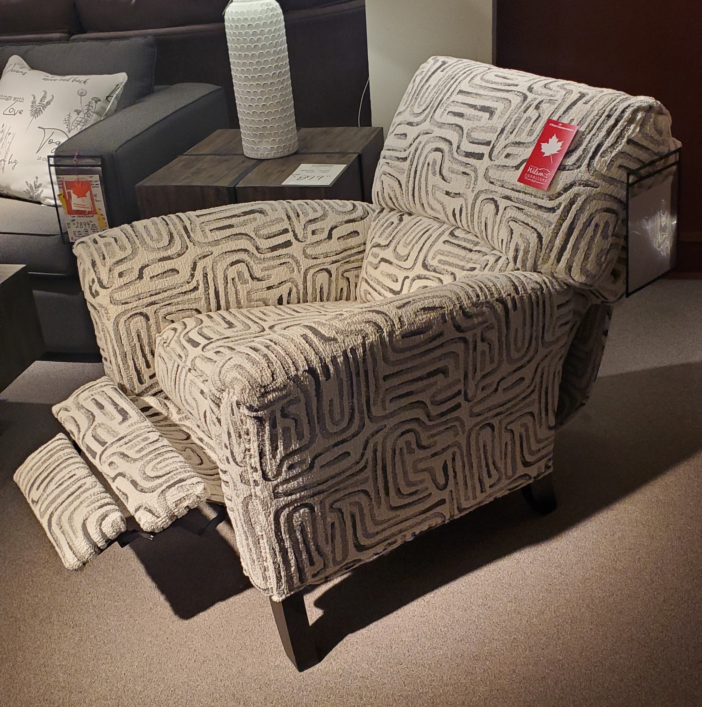 Canadian-made Pushback Recliner