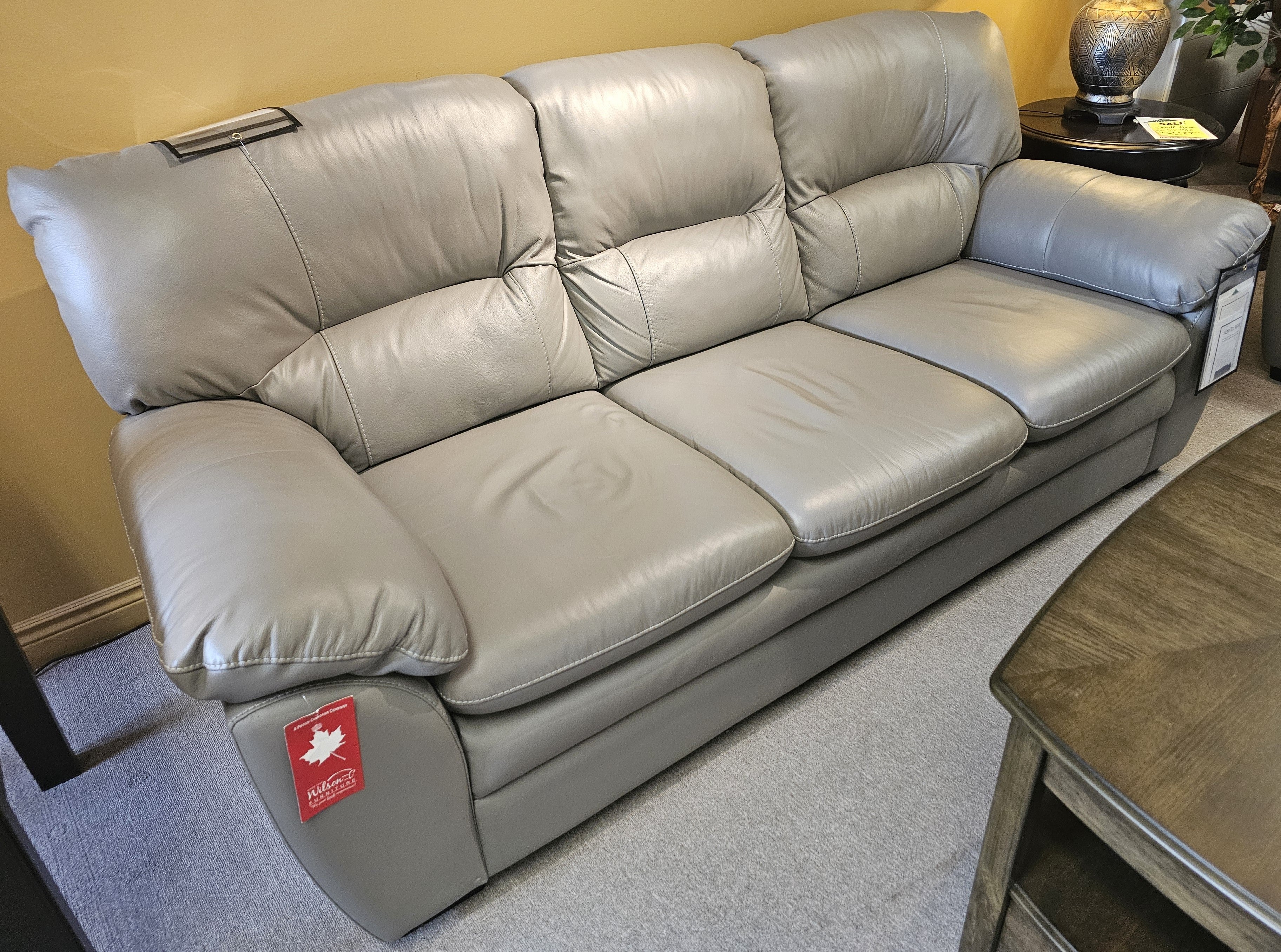 Palliser Amisk Leather Sofa Collection – Wilson Furniture Oshawa