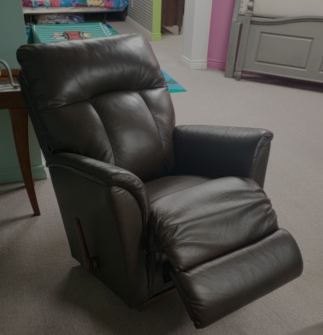 La-Z-Boy Arthur Leather Rocker Recliner
