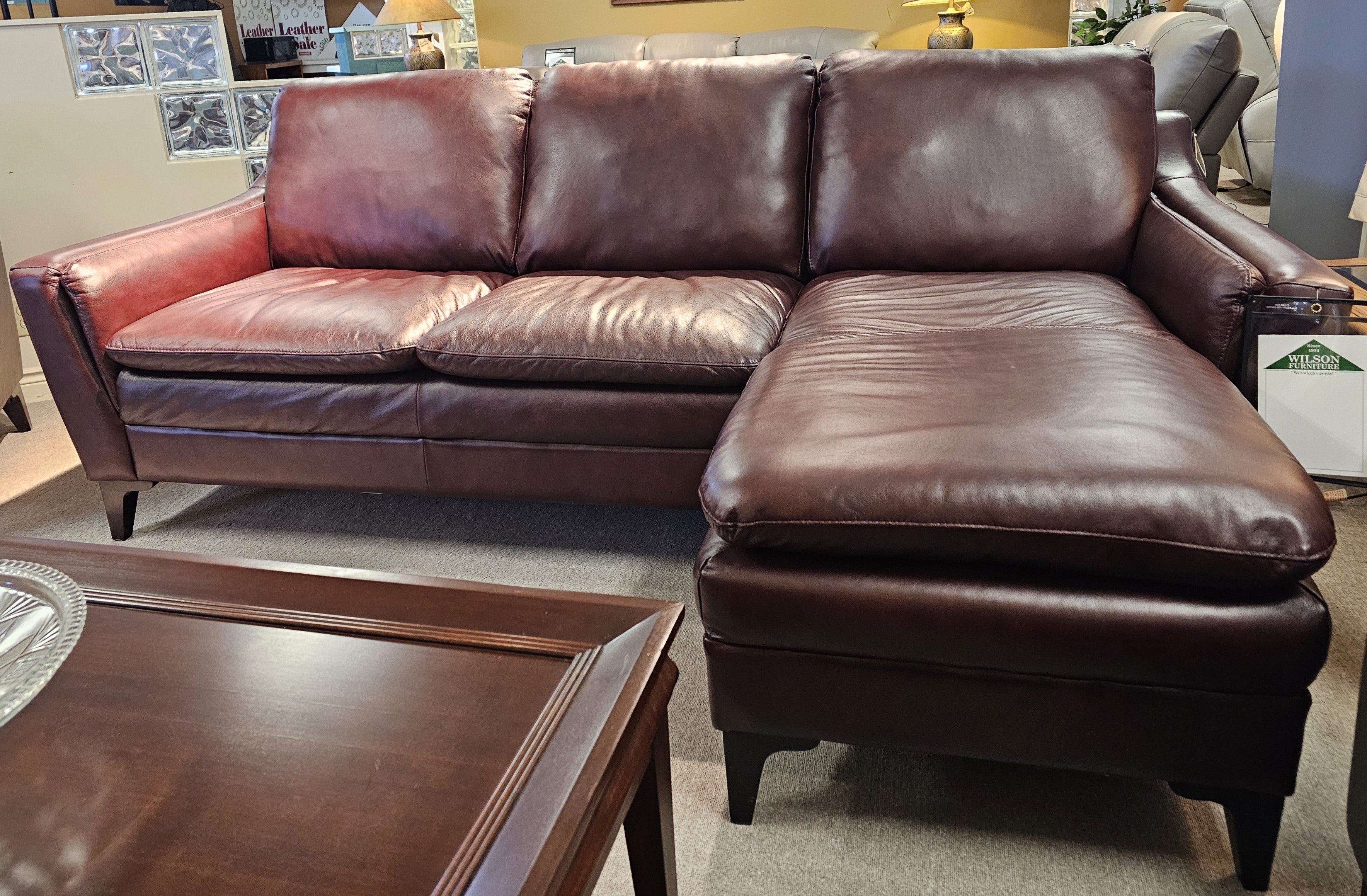 Palliser Balmoral Sofa with Chaise and Loveseat Set – Wilson
