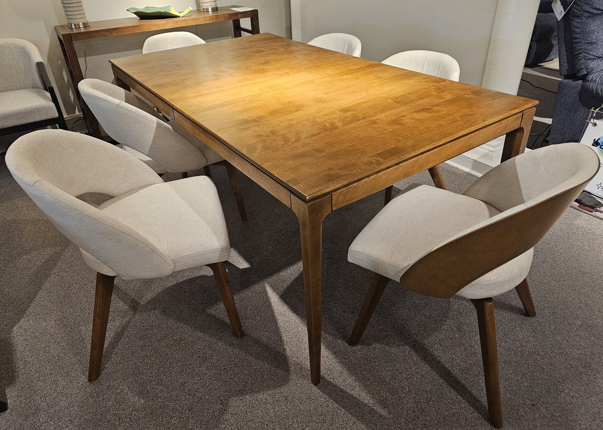 Canadel 7 piece Mid Century Modern Dining Set – Wilson Furniture Oshawa