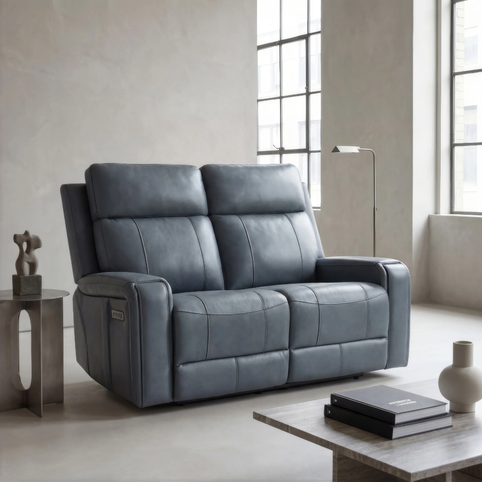 Cavron Power Leather Reclining Sofa Collection – Wilson Furniture Oshawa