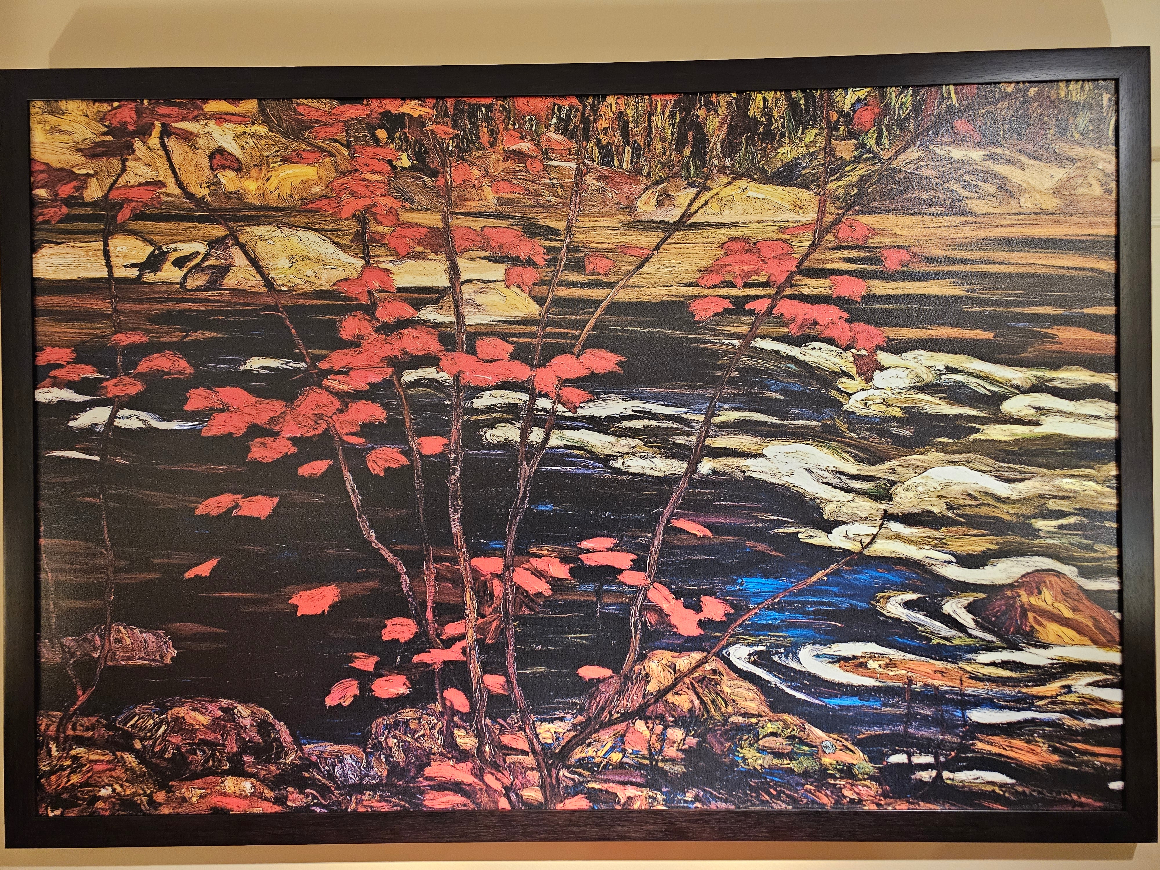 "Red Maple" By A.Y. Jackson Limited Edition Group of Seven