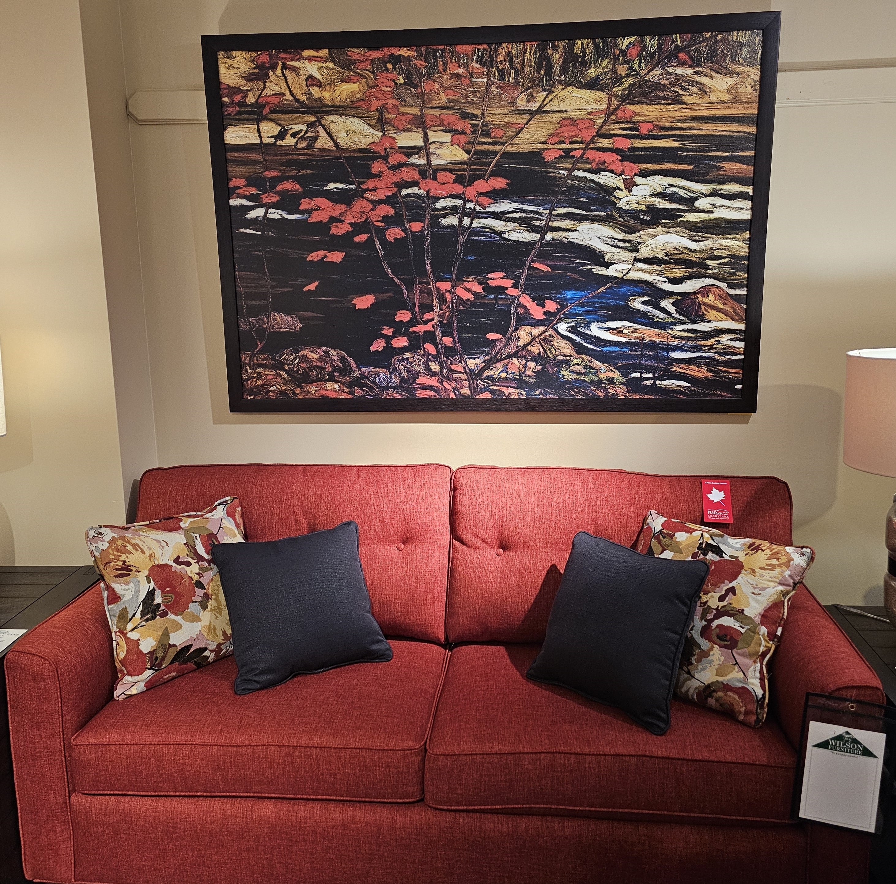 "Red Maple" By A.Y. Jackson Limited Edition Group of Seven
