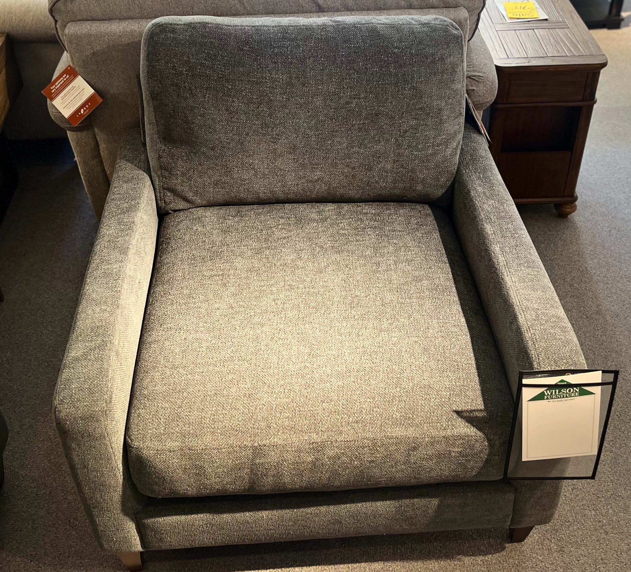 Lazyboy Extra deep & long Petra sofa + Chair and a half 2 pce  clearance