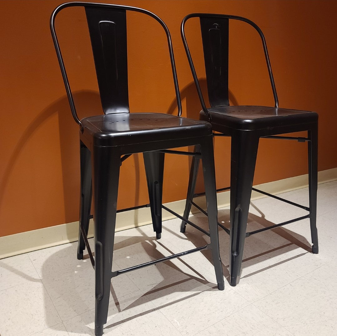 Bow Back Counter Chair (TWO)