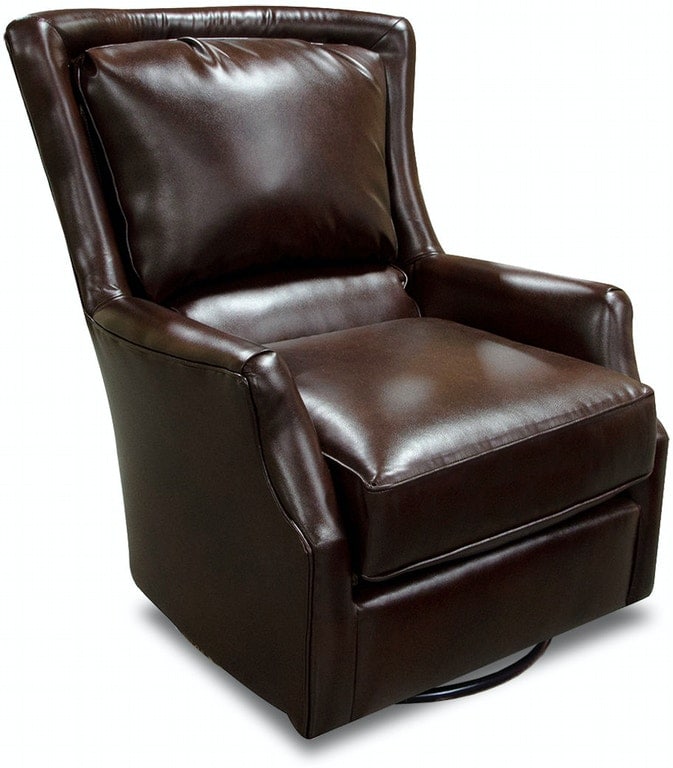 Louis All Leather High Back Chair