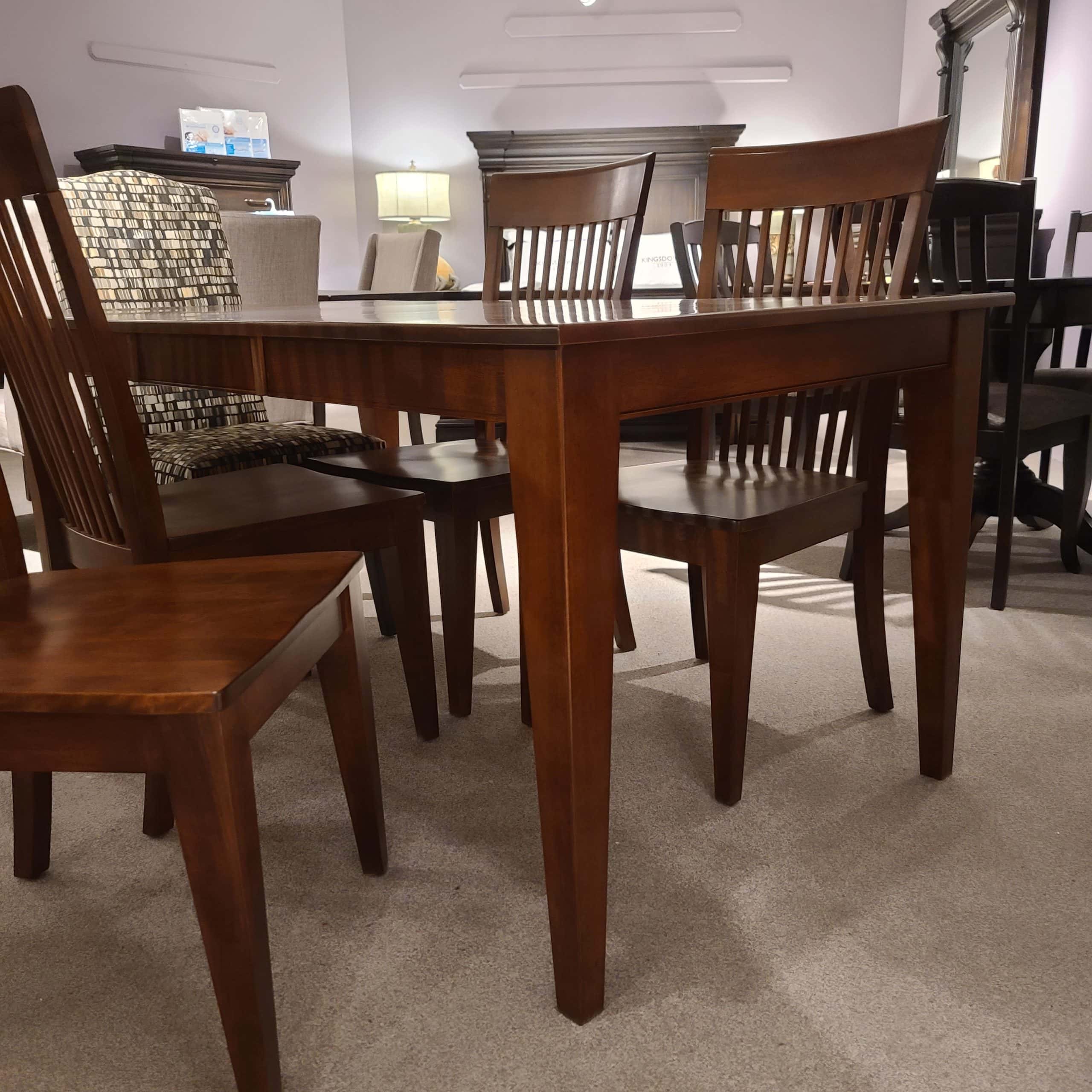 5-Piece Gourmet Solid Wood Dining Set