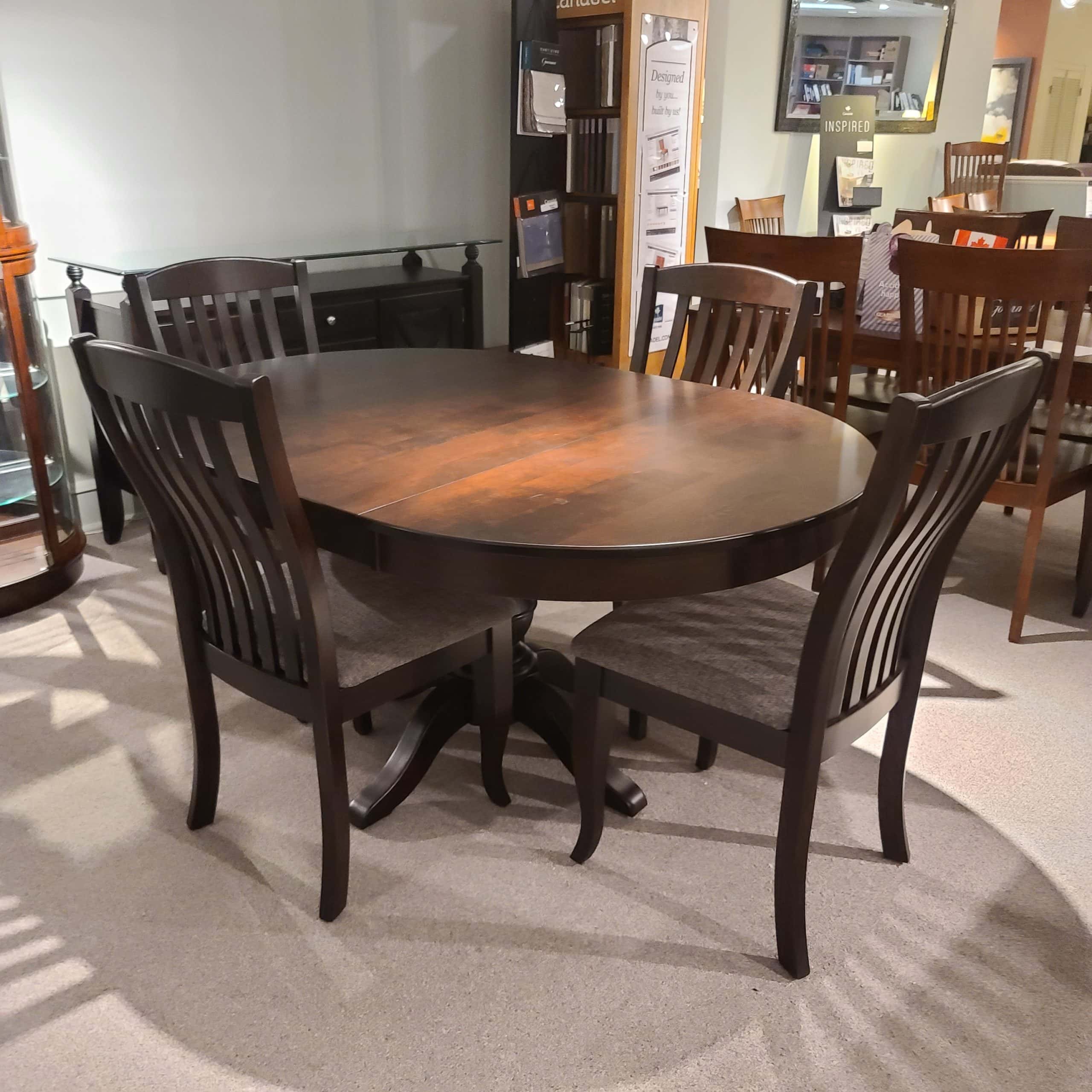 Gourmet Round Solid Wood Dining