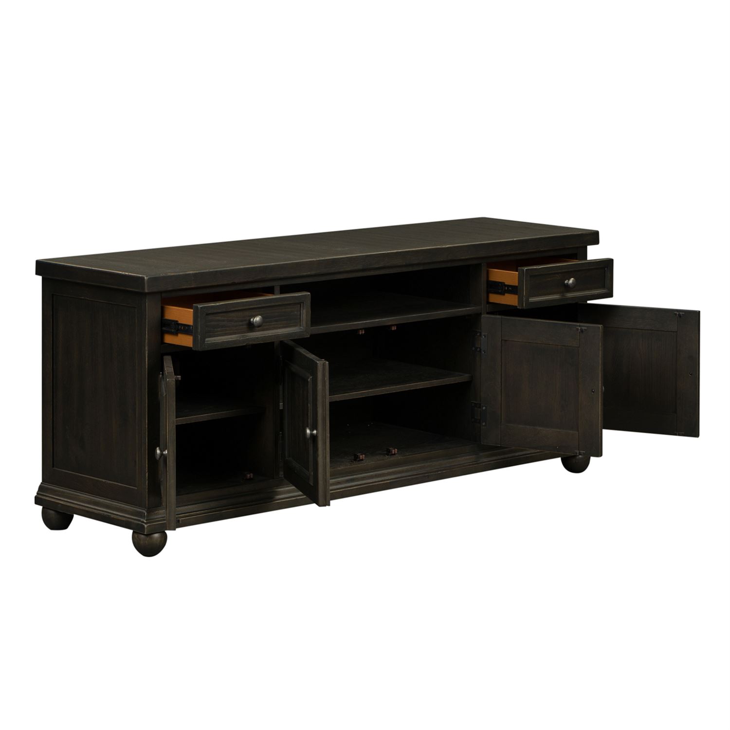 liberty furniture harvest home 66 inch tv console