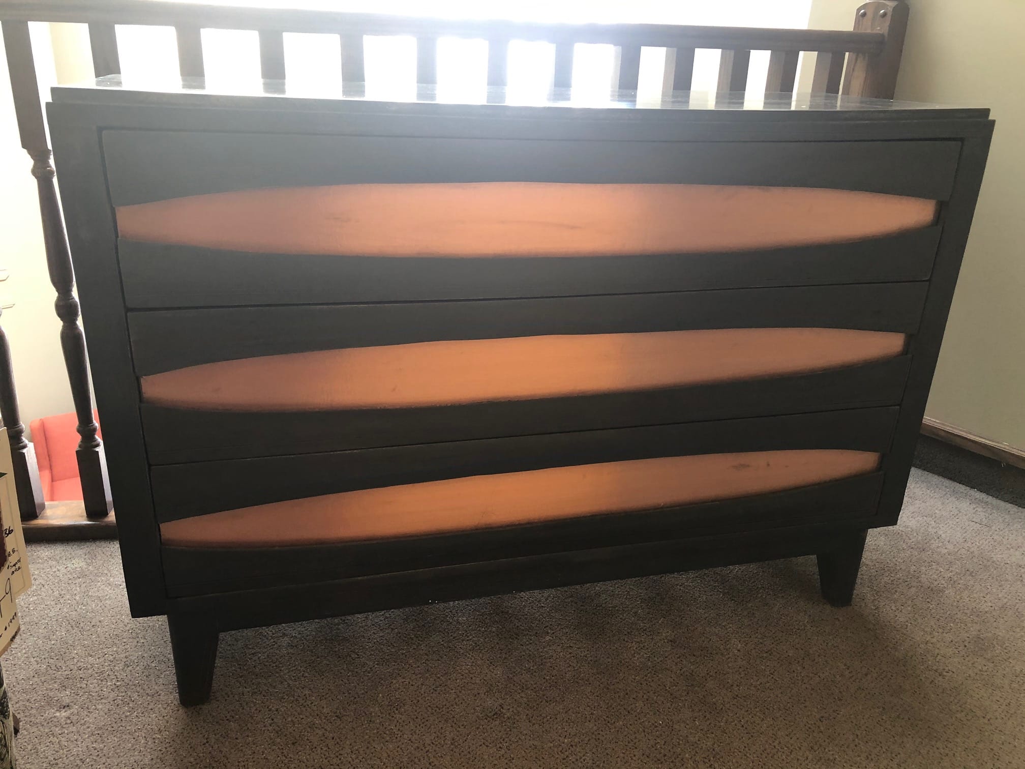 three drawer chest