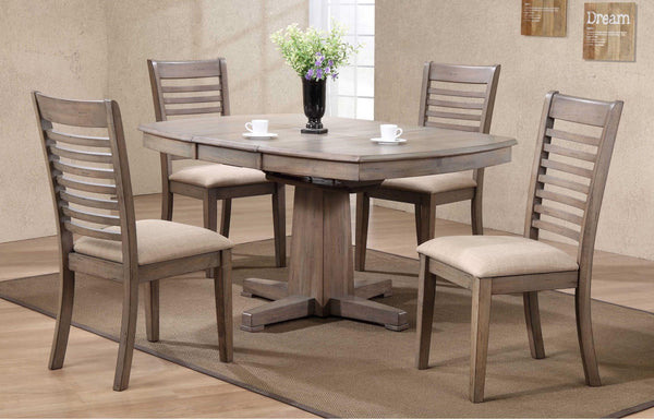 winners only ventural pedestal dining collection
