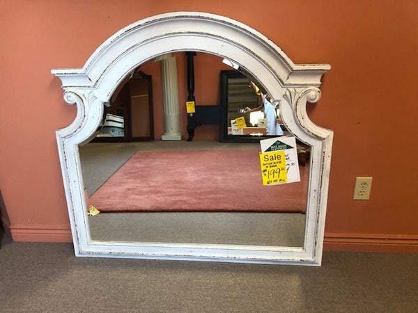 Antique White Mirror