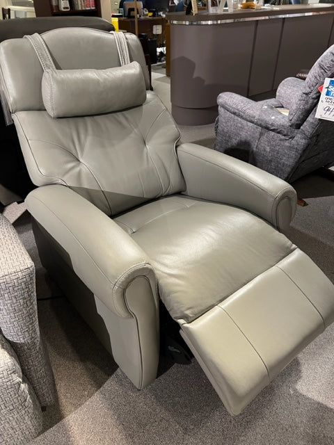 Canadian made Leather Zero Gravity Recliner with Heat and Headrest